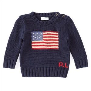 BABY BOY RALPH LAUREN SWEATER WORN ONCE !